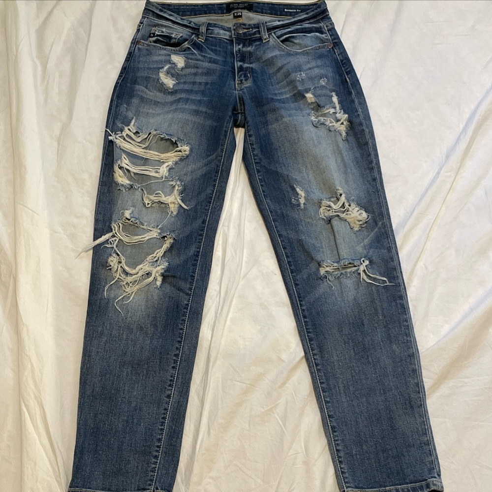 Judy Blue women’s Distressed Denim Jeans